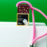Pink Top Car Diffuser – Cute Hanging Car Air Freshener – Baby Powder