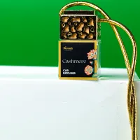 Gold Top Car Diffuser – Luxury Hanging Car Air Freshener – Cashmere