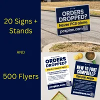 PCS Plan Push Package: Signs + Flyers – Image 1