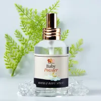 ABC Signature Scents Luxury Baby Powder Room & Body Spray – 4 Oz – Image 1