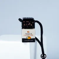 ABC Signature Scents Luxury Mango & Coconut Milk Car Diffuser – Black
