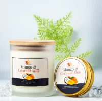 ABC Signature Scents Mango & Coconut Milk Candle Set – 2 Piece – Image 1