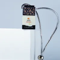 ABC Signature Scents Luxury Baby Powder Car Diffuser – Silver