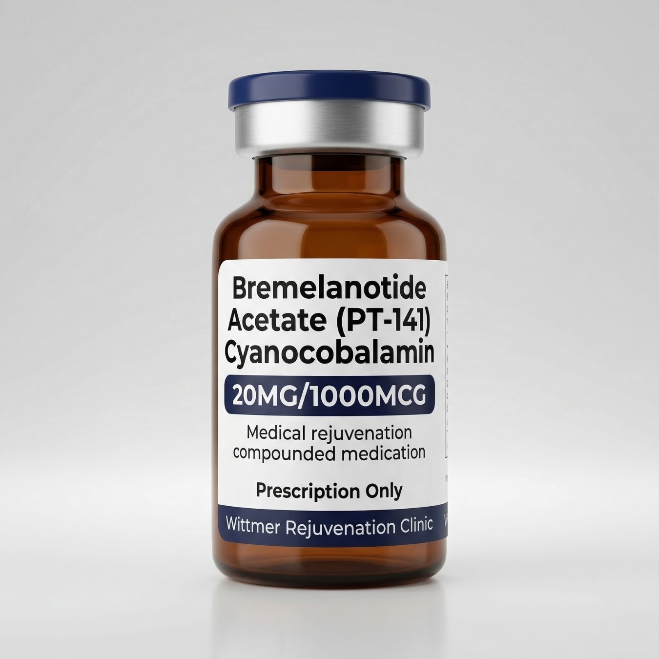 Bremelanotide Acetate PT-141 Cyanocobalamin Injectable 20mg 1000mcg – Image 1