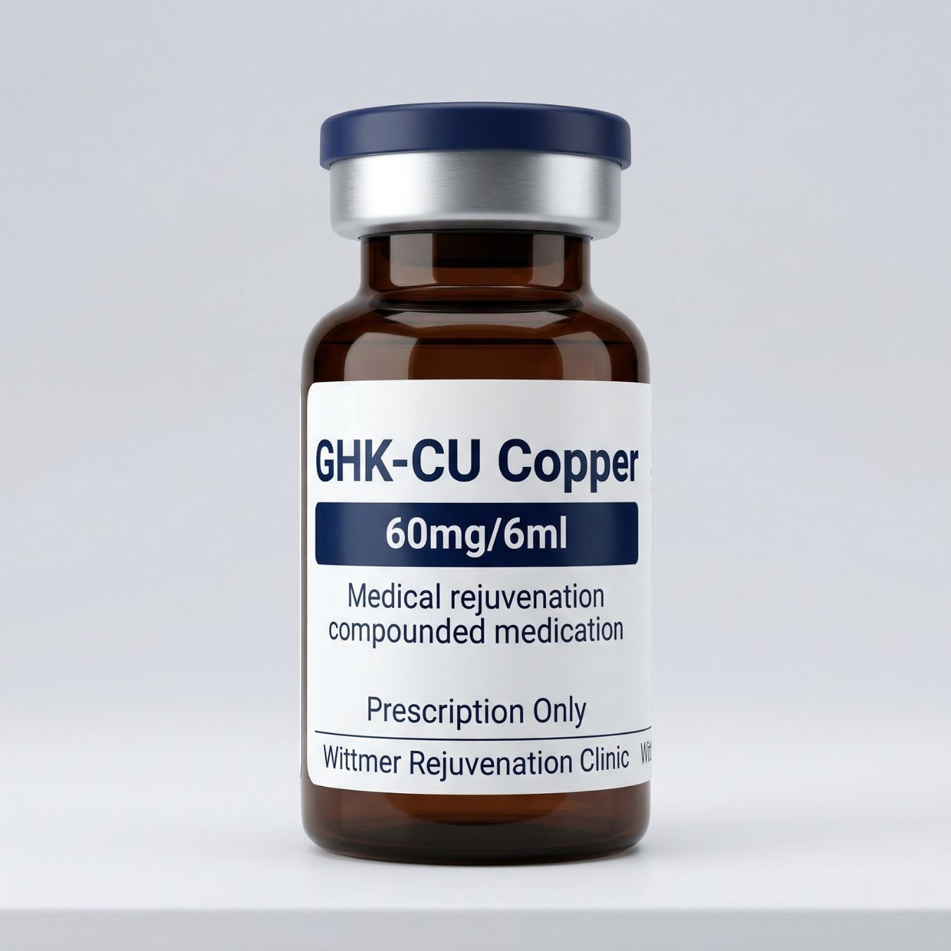 GHK-CU Copper Peptide Injectable 60mg 6ml – Image 1
