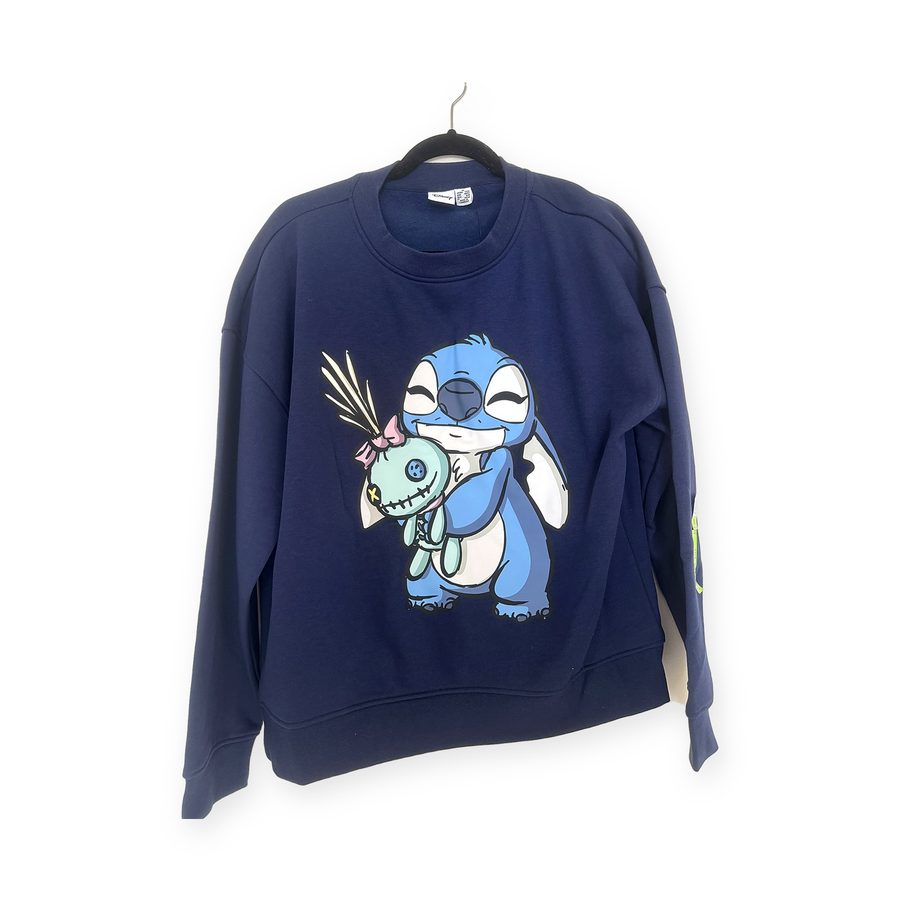 Sudadera Stitch & Scrump azul – Image 1