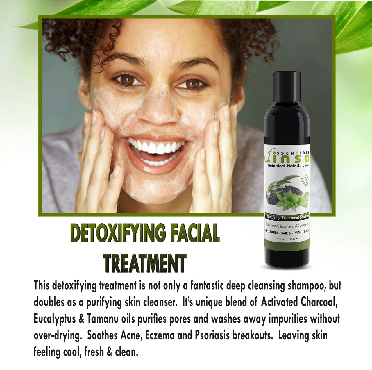 Essentials Jinsa: Detoxifying Treatment Shampoo – Image 4