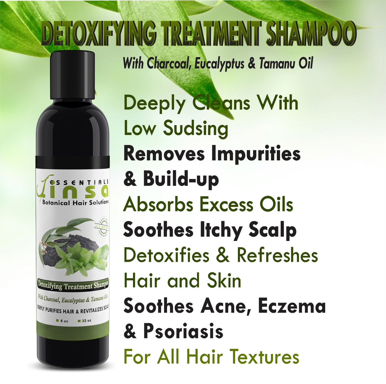Essentials Jinsa: Detoxifying Treatment Shampoo – Image 5