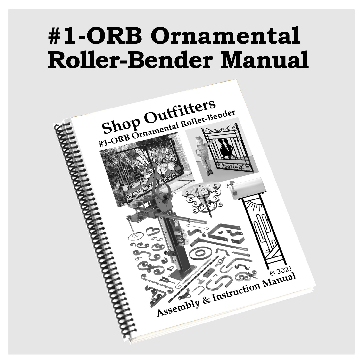#BMSB - Bench Mounted Scroll Bender with Manual and Scroll Chart – Image 3