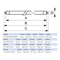 25watt UV Bulb - T8-BiPin – Image 2