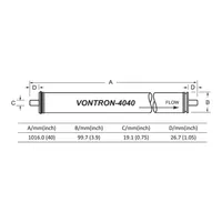 Vontron LP21-4040 Reverse Osmosis Membrane – Image 2