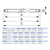 30watt UV Bulb - T8-BiPin – Image 2