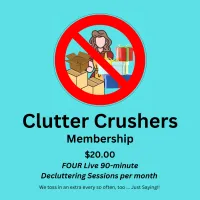 Clutter Crushers Club Membership – Image 1