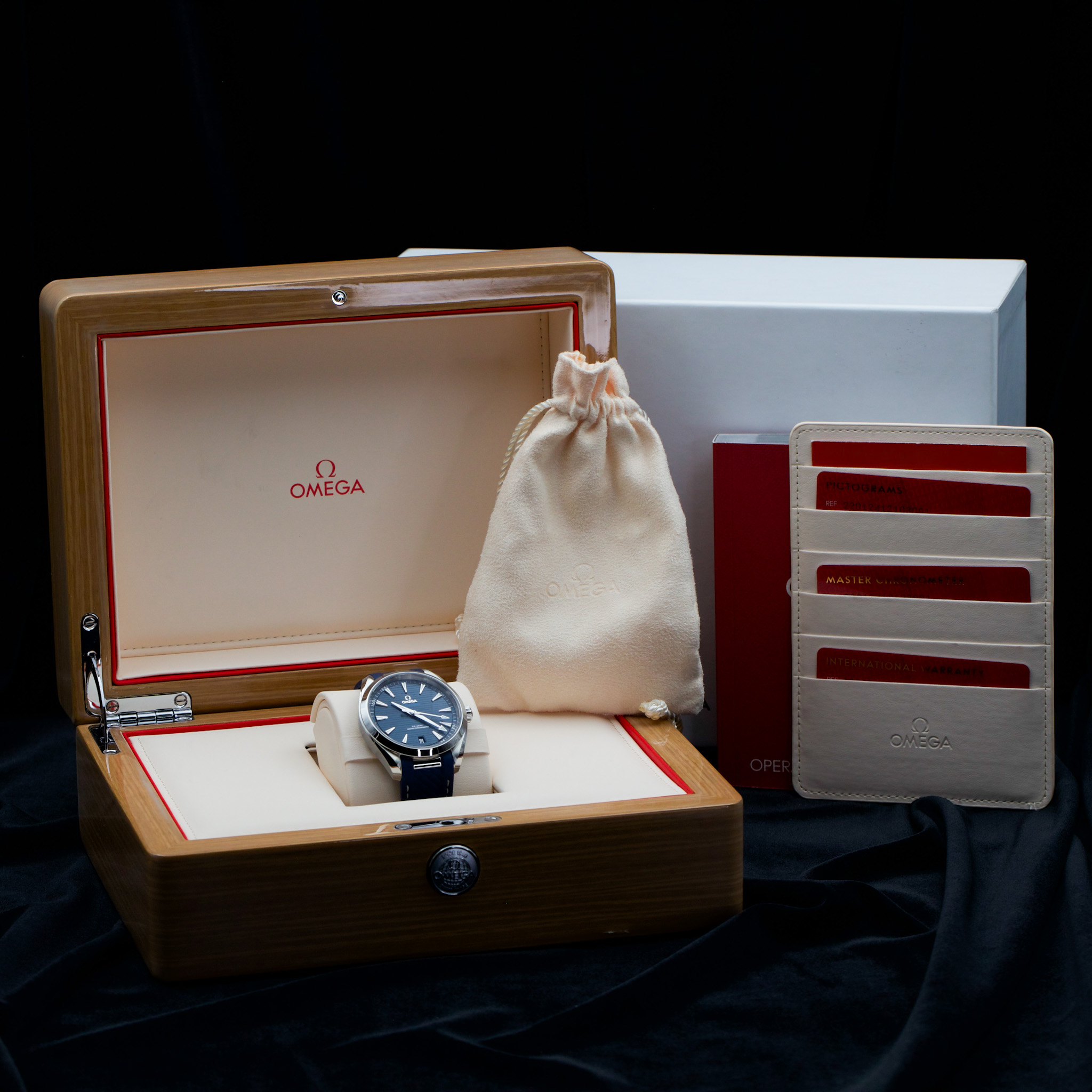 Omega Seamaster Aqua Terra 220.12.41.21.03.001 – Complete Set in Mint Condition! – Image 2