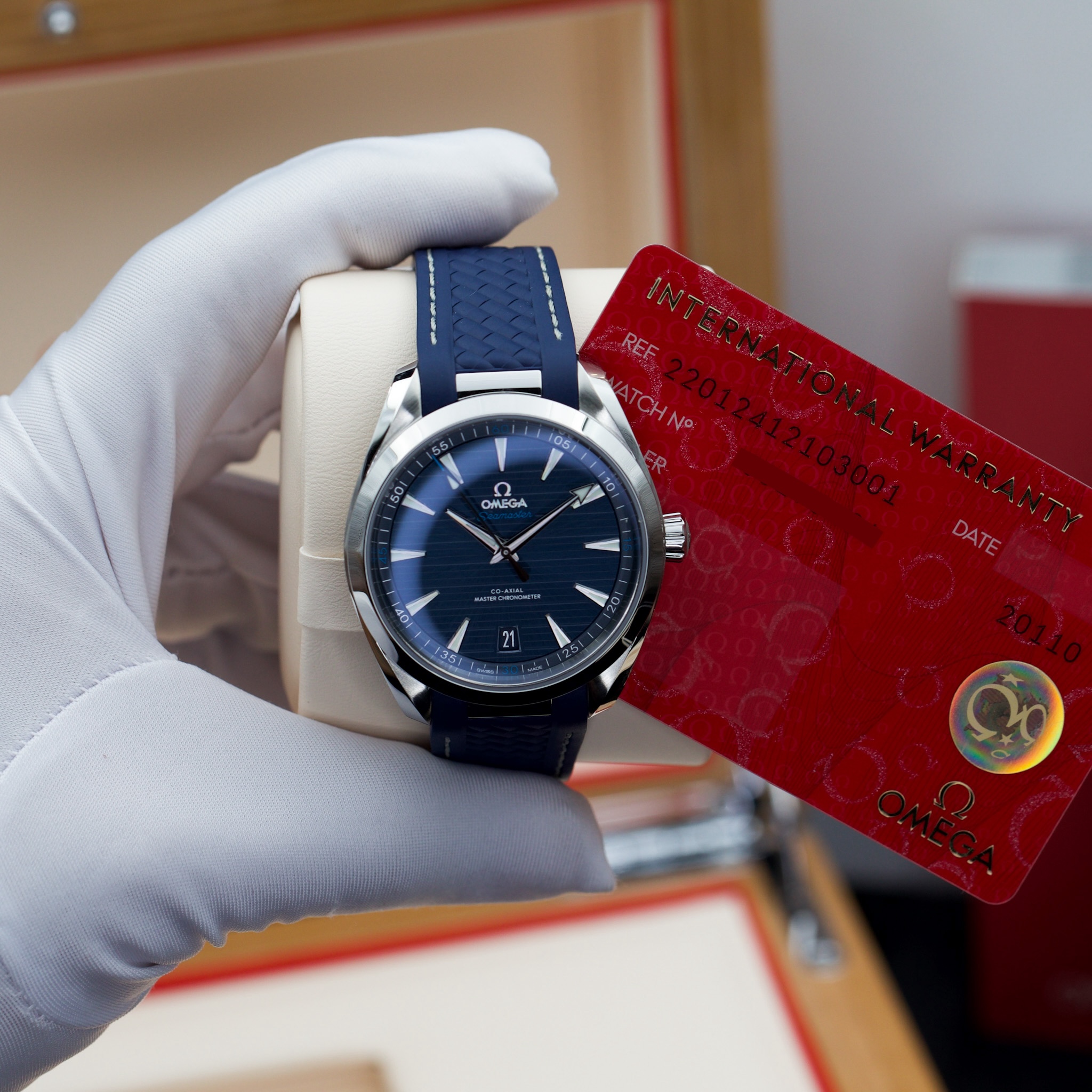 Omega Seamaster Aqua Terra 220.12.41.21.03.001 – Complete Set in Mint Condition! – Image 24