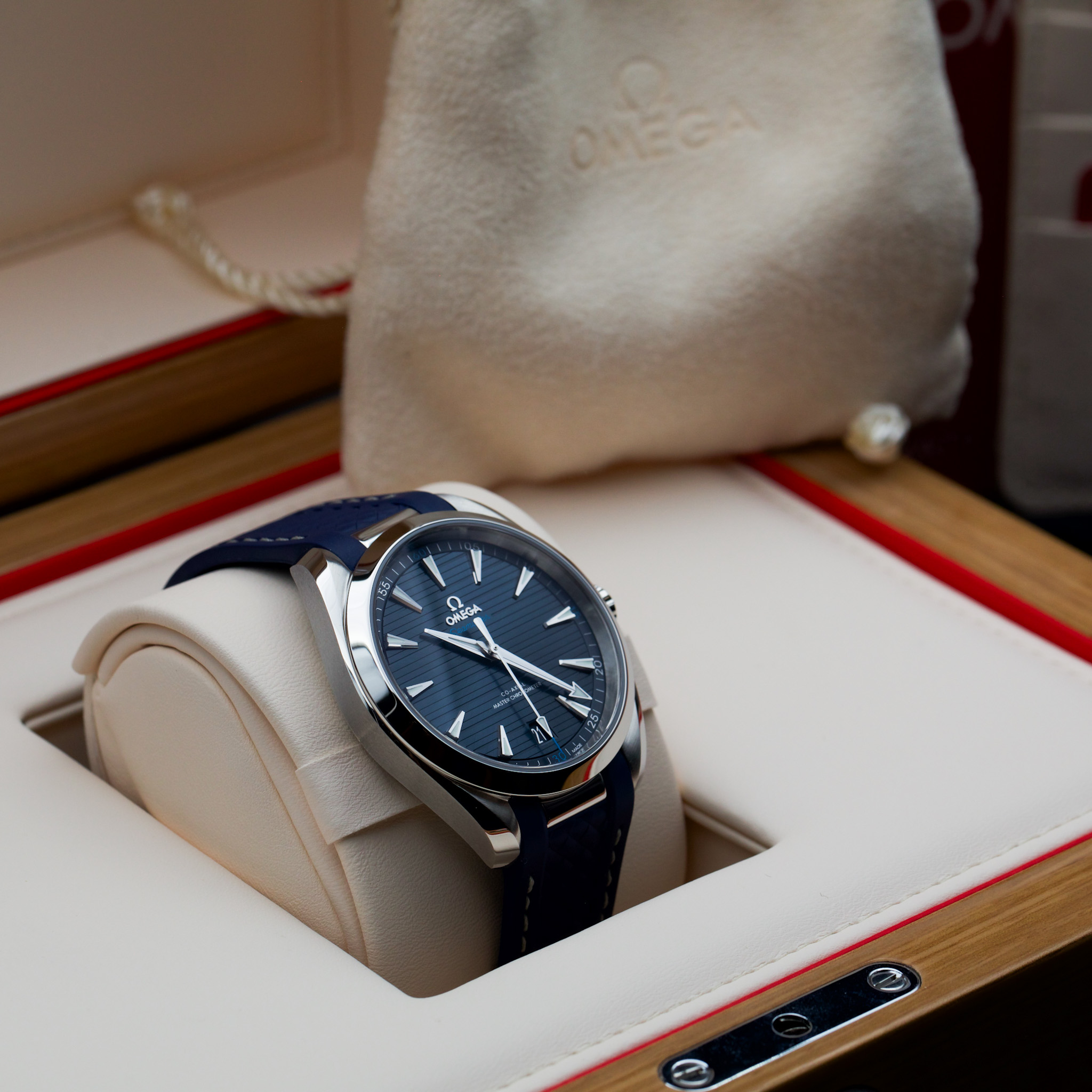 Omega Seamaster Aqua Terra 220.12.41.21.03.001 – Complete Set in Mint Condition! – Image 25