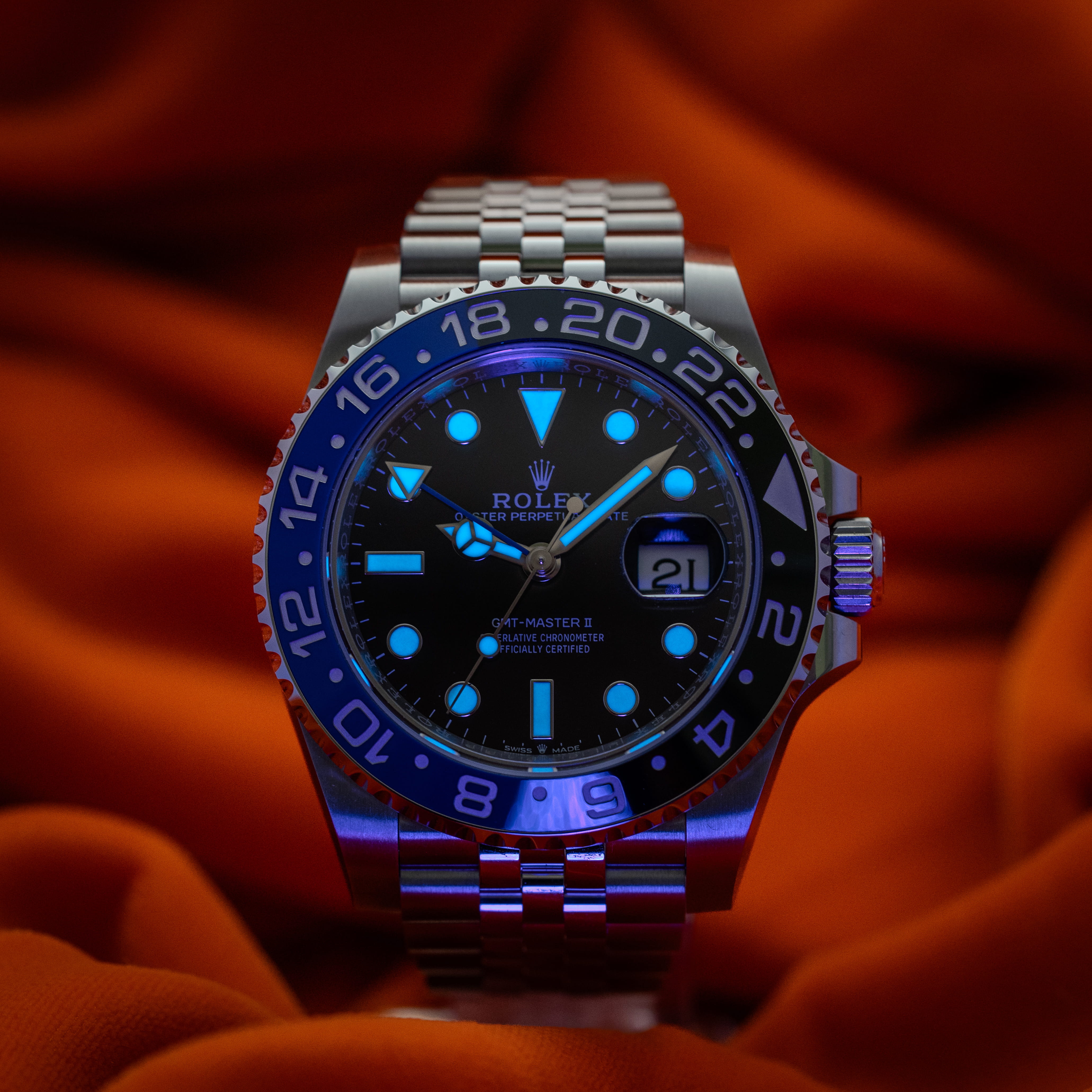 Rolex GMT-Master II “Batgirl” 126710BLNR – Complete Set in Brand New In Box Condition! – Image 20