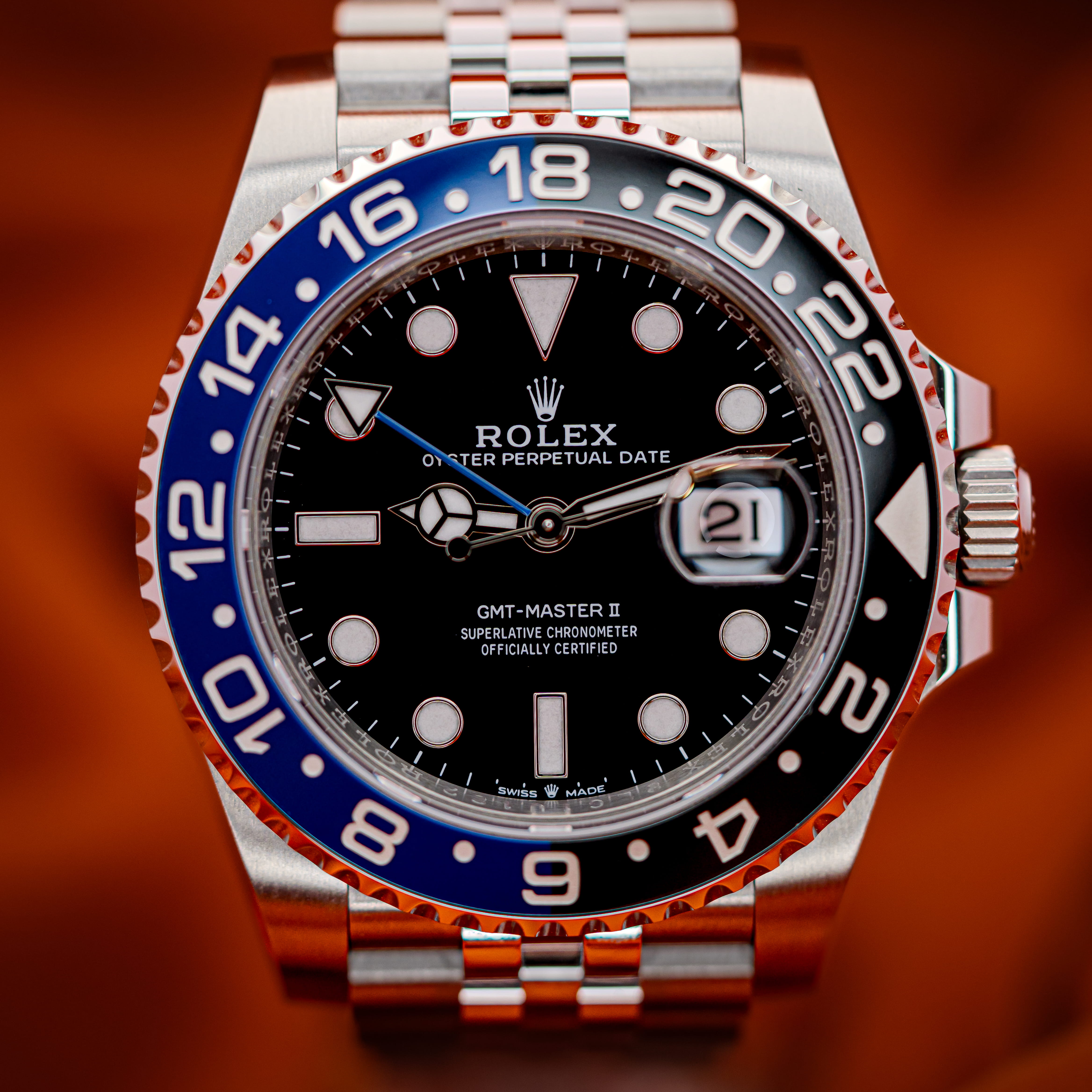 Rolex GMT-Master II “Batgirl” 126710BLNR – Complete Set in Brand New In Box Condition! – Image 11