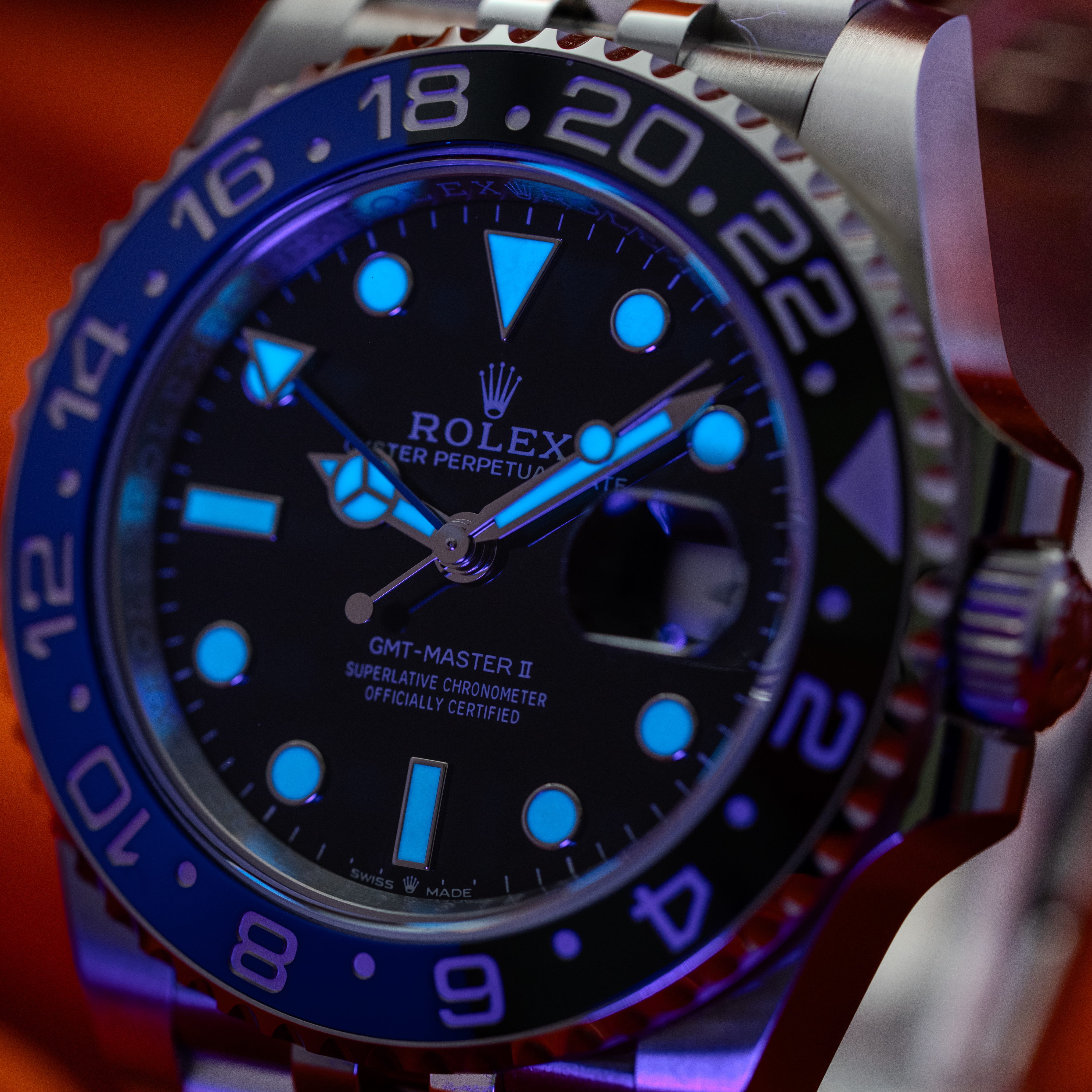 Rolex GMT-Master II “Batgirl” 126710BLNR – Complete Set in Brand New In Box Condition! – Image 18