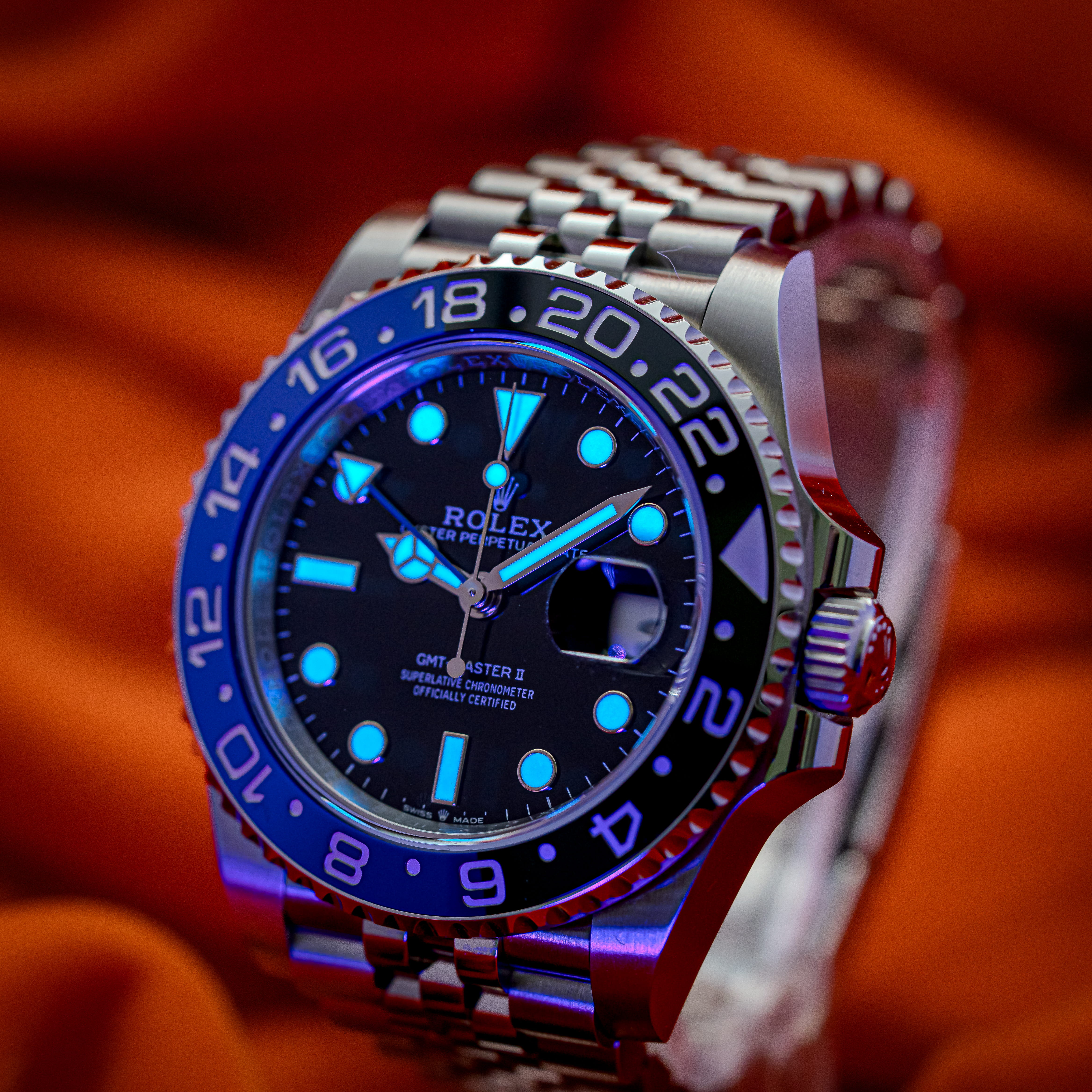 Rolex GMT-Master II “Batgirl” 126710BLNR – Complete Set in Brand New In Box Condition! – Image 19