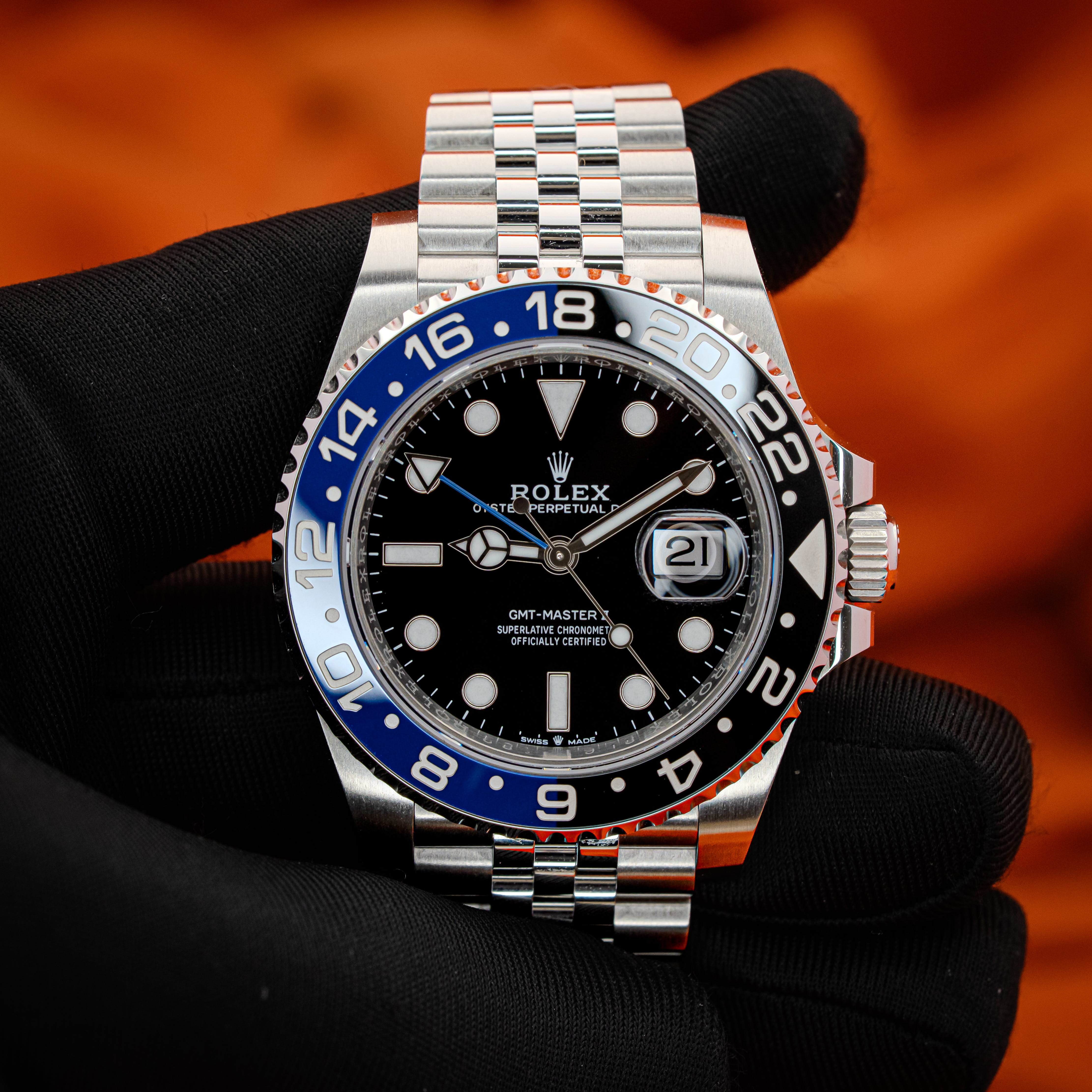 Rolex GMT-Master II “Batgirl” 126710BLNR – Complete Set in Brand New In Box Condition! – Image 9