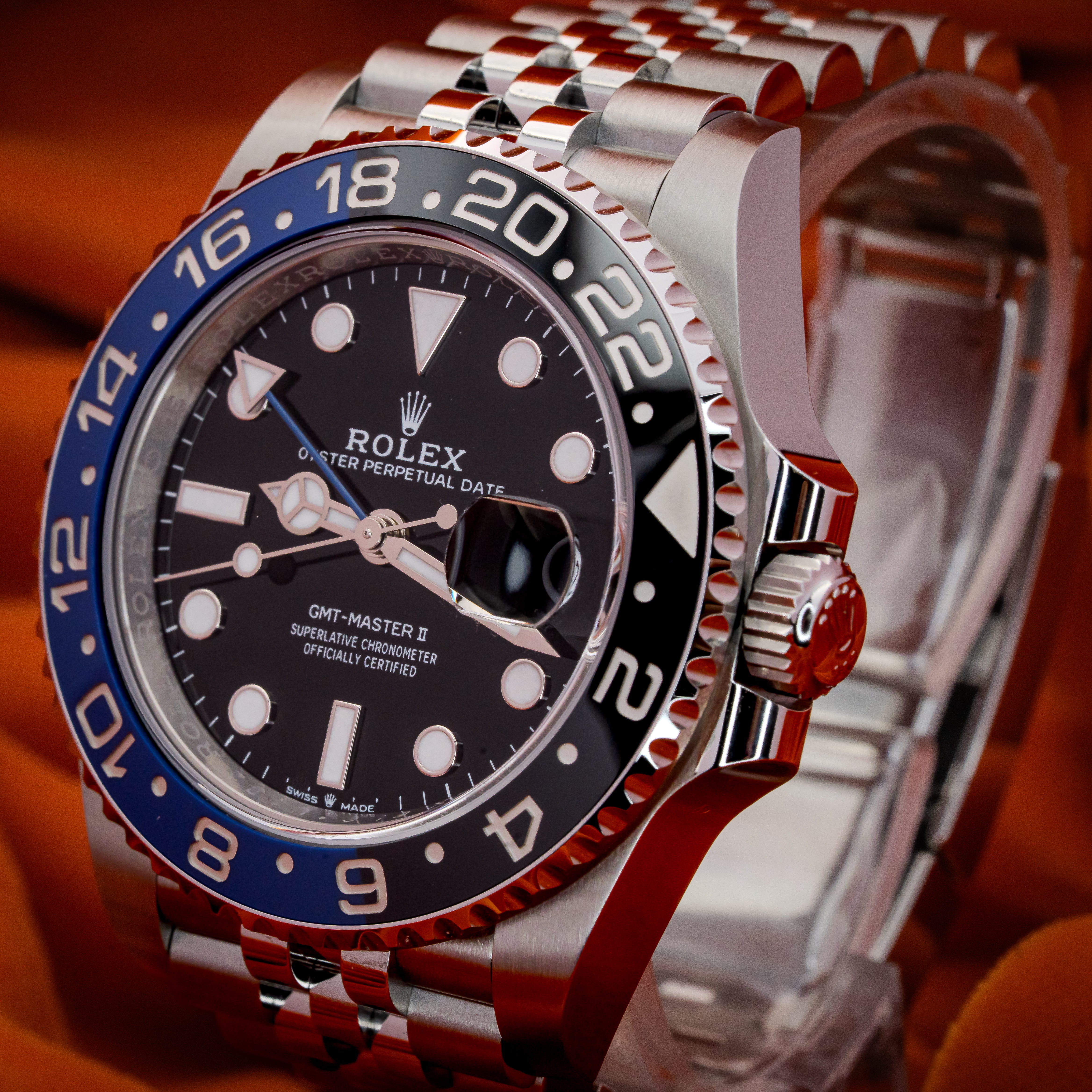 Rolex GMT-Master II “Batgirl” 126710BLNR – Complete Set in Brand New In Box Condition! – Image 6