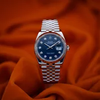 Rolex Datejust Blue Motif Diamond 126234 – Image 19