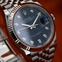 Rolex Datejust Blue Motif Diamond 126234 – Image 8