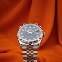 Rolex Datejust Blue Motif Diamond 126234 – Image 11