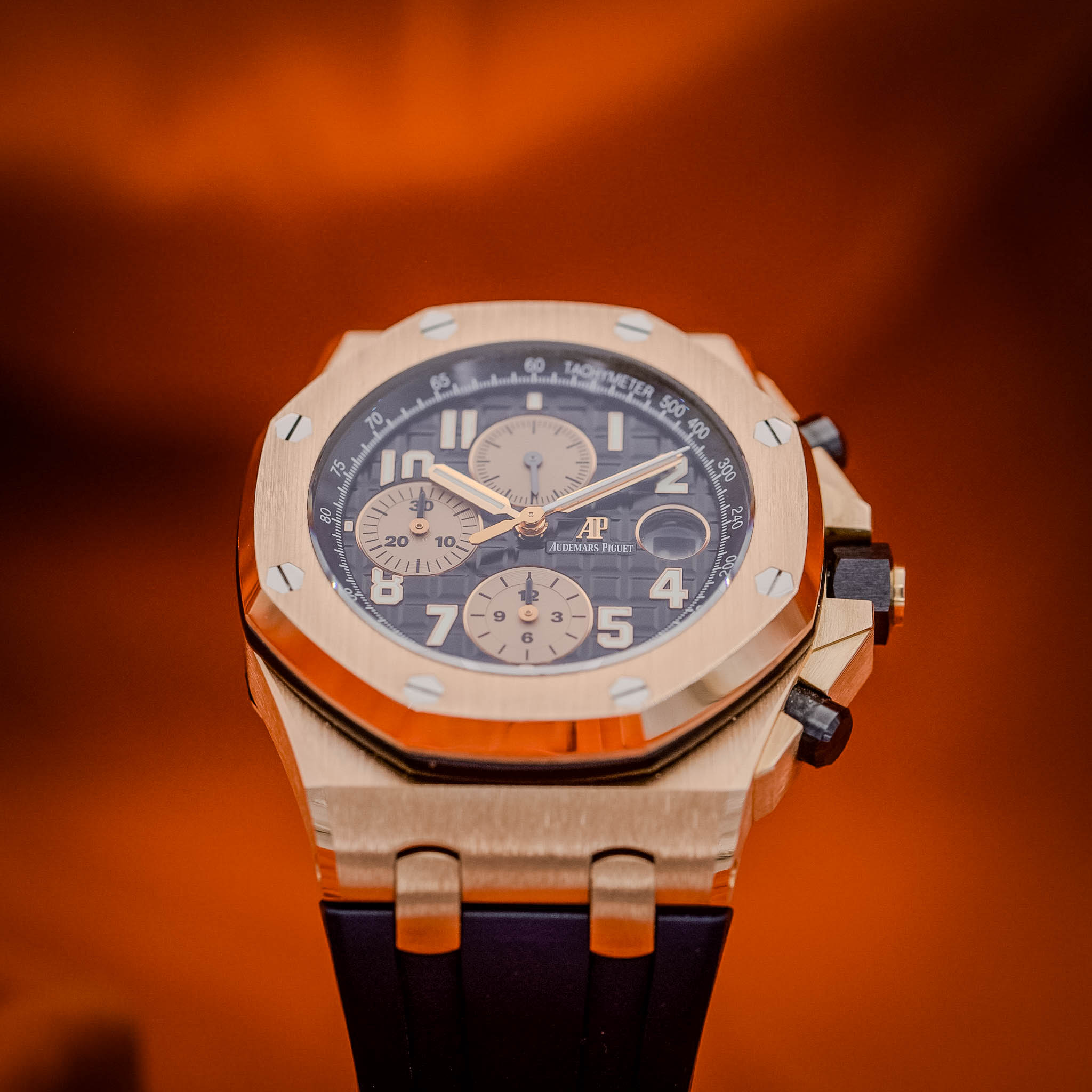  Audemars Piguet Royal Oak Offshore Chronograph "Half Brick" 26470OR Black Dial – Image 22