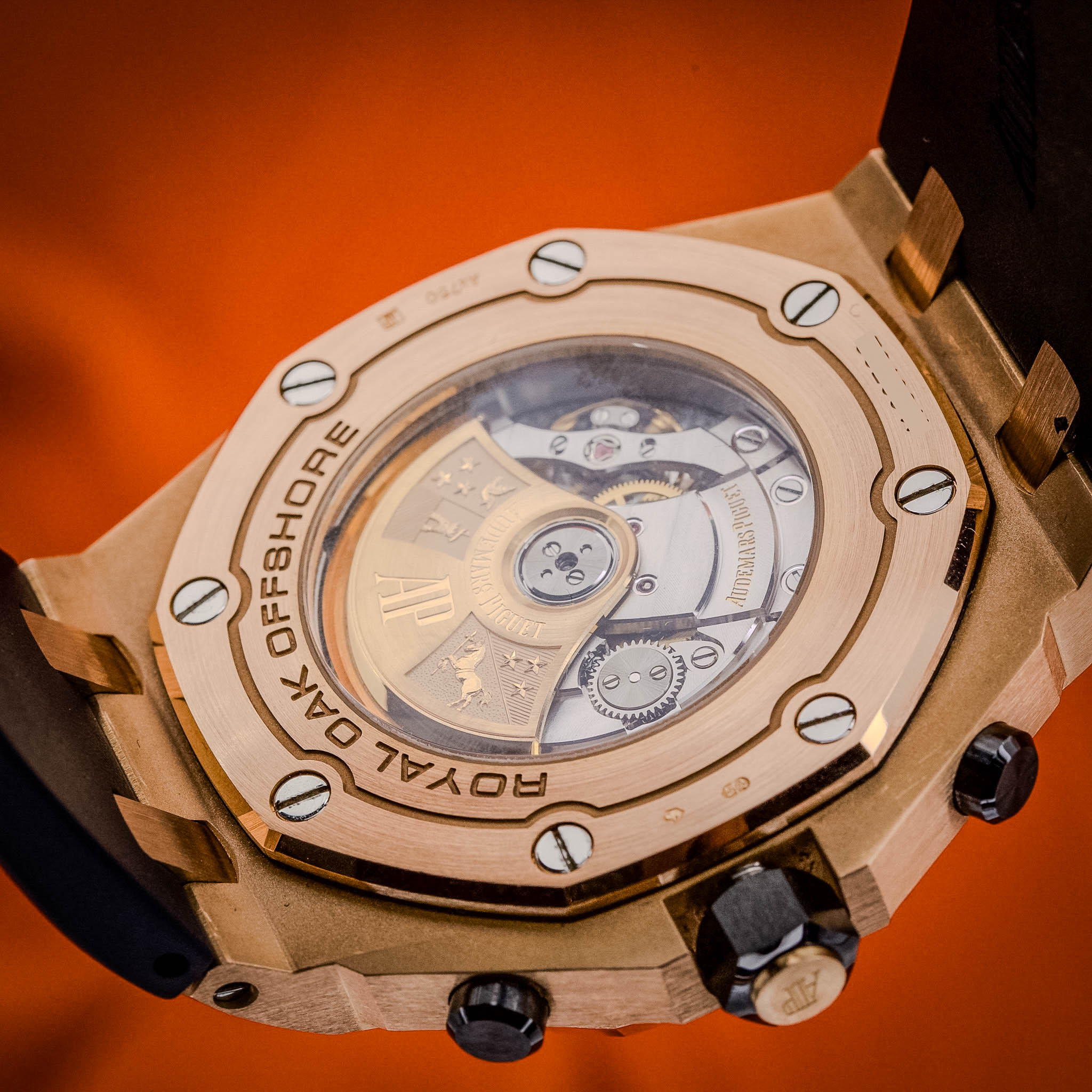  Audemars Piguet Royal Oak Offshore Chronograph "Half Brick" 26470OR Black Dial – Image 18
