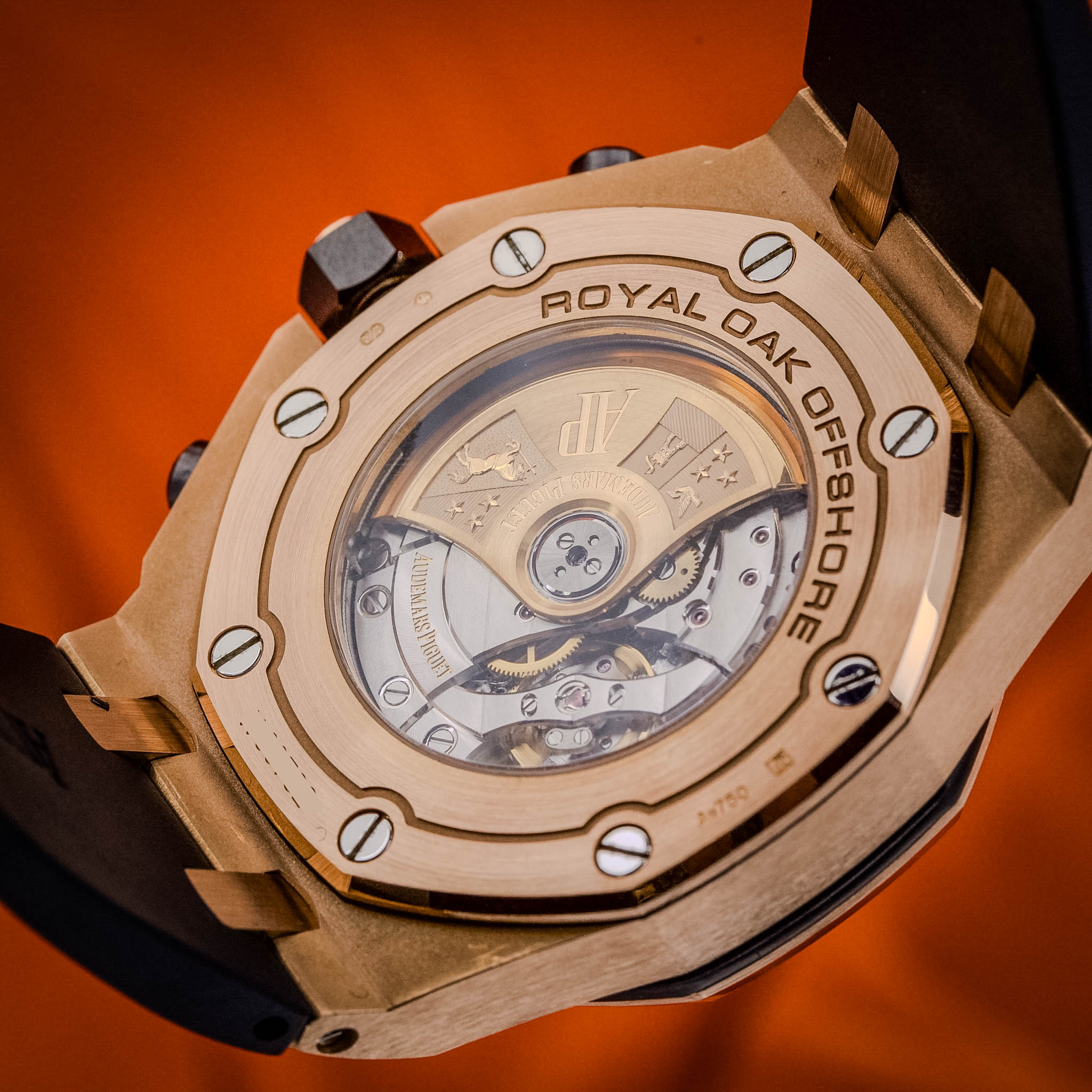  Audemars Piguet Royal Oak Offshore Chronograph "Half Brick" 26470OR Black Dial – Image 13
