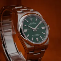 Rolex Oyster Perpetual 36MM Green 2025 – Image 24