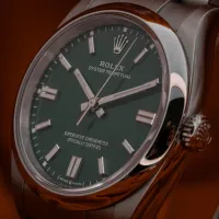 Rolex Oyster Perpetual 36MM Green 2025 – Image 23