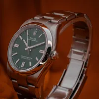Rolex Oyster Perpetual 36MM Green 2025 – Image 14