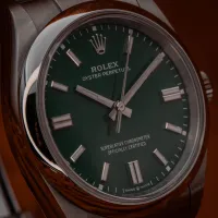Rolex Oyster Perpetual 36MM Green 2025 – Image 13