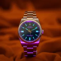 Rolex Oyster Perpetual 36MM Green 2025 – Image 9
