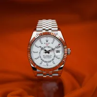 2024 Rolex Sky-Dweller "White Dial" 336934 Jubilee Bracelet – Image 7