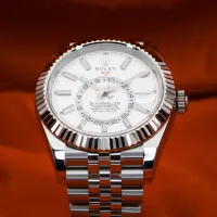 2024 Rolex Sky-Dweller "White Dial" 336934 Jubilee Bracelet – Image 3