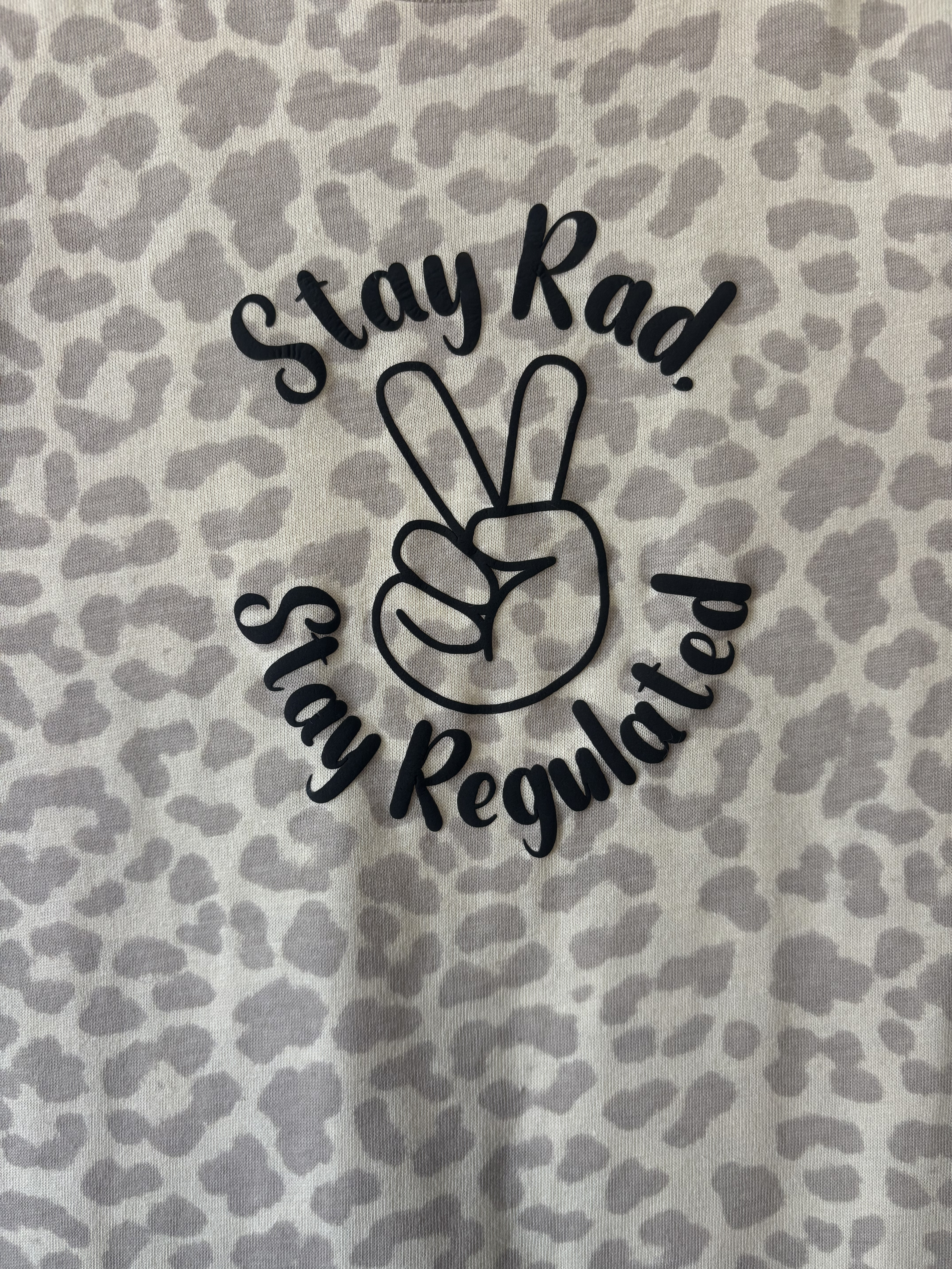 YOUTH TEE XS - Stay Rad, Stay Regulated – Image 2