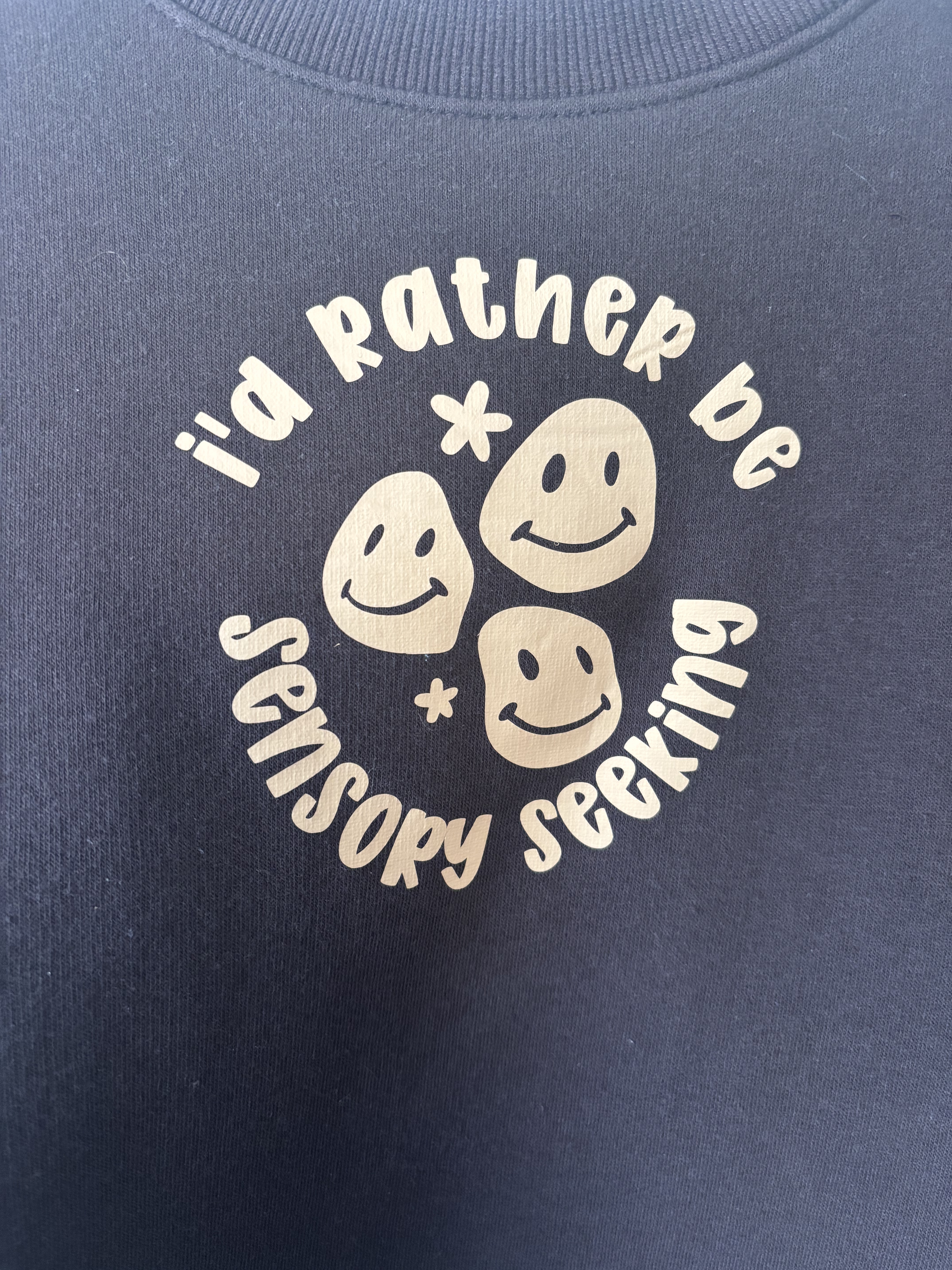 YOUTH CREW 5T/6 - I'd Rather be Sensory Seeking – Image 2