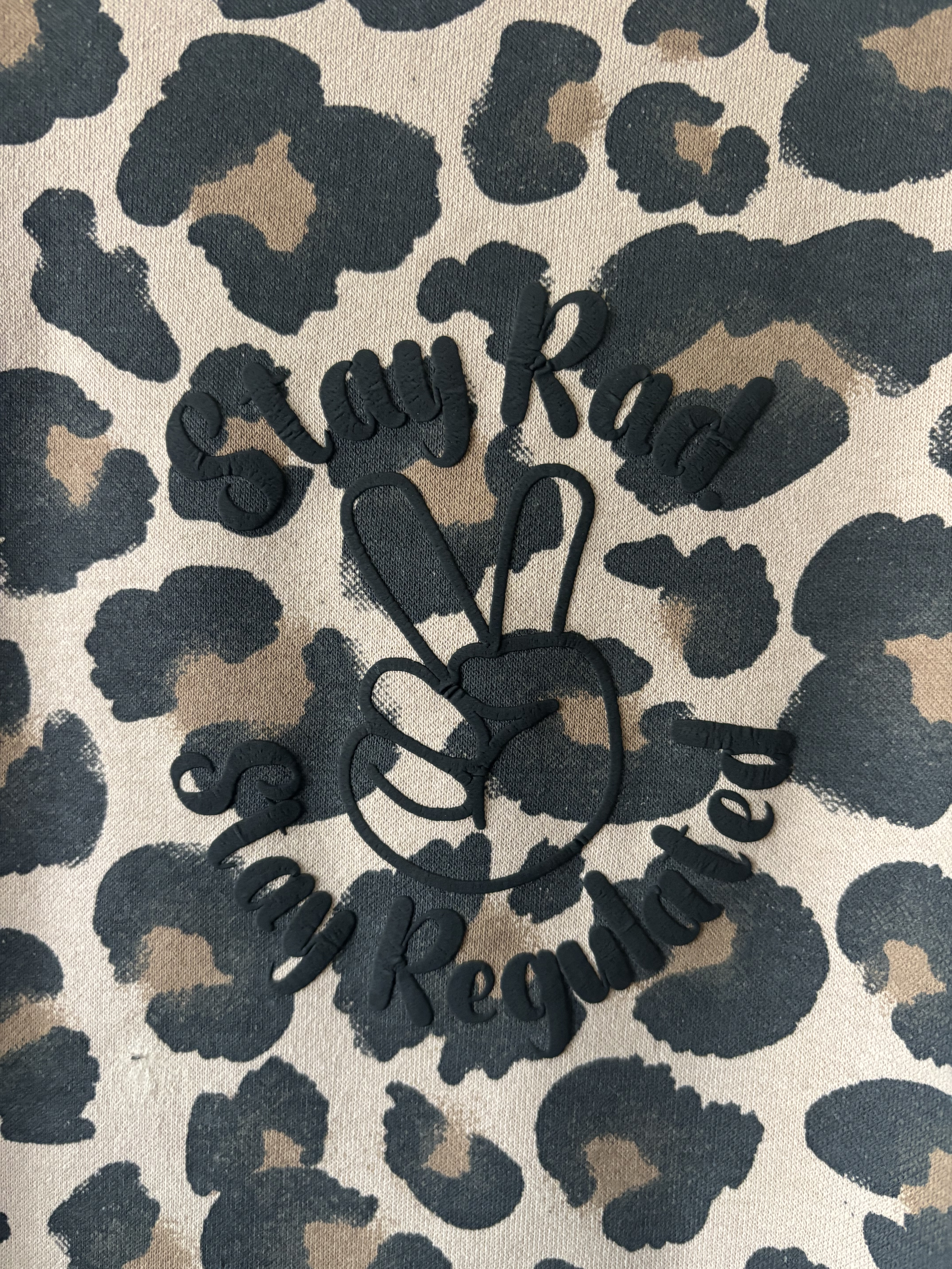 YOUTH CREW M (8/10) - Stay Rad, Stay Regulated Leopard – Image 2