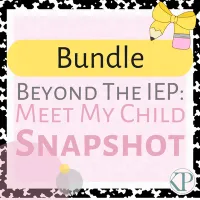 Bundle - Workshop + Parent Guide - Beyond the IEP: Meet My Child – Image 1