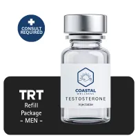 TRT Men's Refill Only Package 60 days (Cypionate 200mg/mL 10mL + Anastrozole 24×1mg) – Image 1
