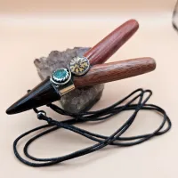 Blood Wood Ayahuasca Kuripe Self Applicator Chonta protection – Image 2