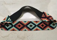 HEADDRESSES NATIVE AMERICAN, Shaman Edition, Colombian Amazon Jungle headband, Ayahuasca Visions, – Image 2