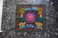 Embroidery. Awaken Flower Shamanic Rituals  79cm 72cm – Image 3