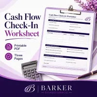 Cash Flow Clarity Worksheet – Image 1