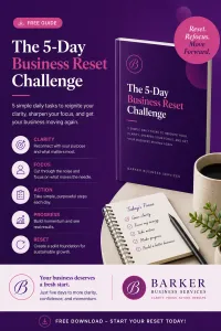 5- Day Buisness Reset Challenge – Image 1