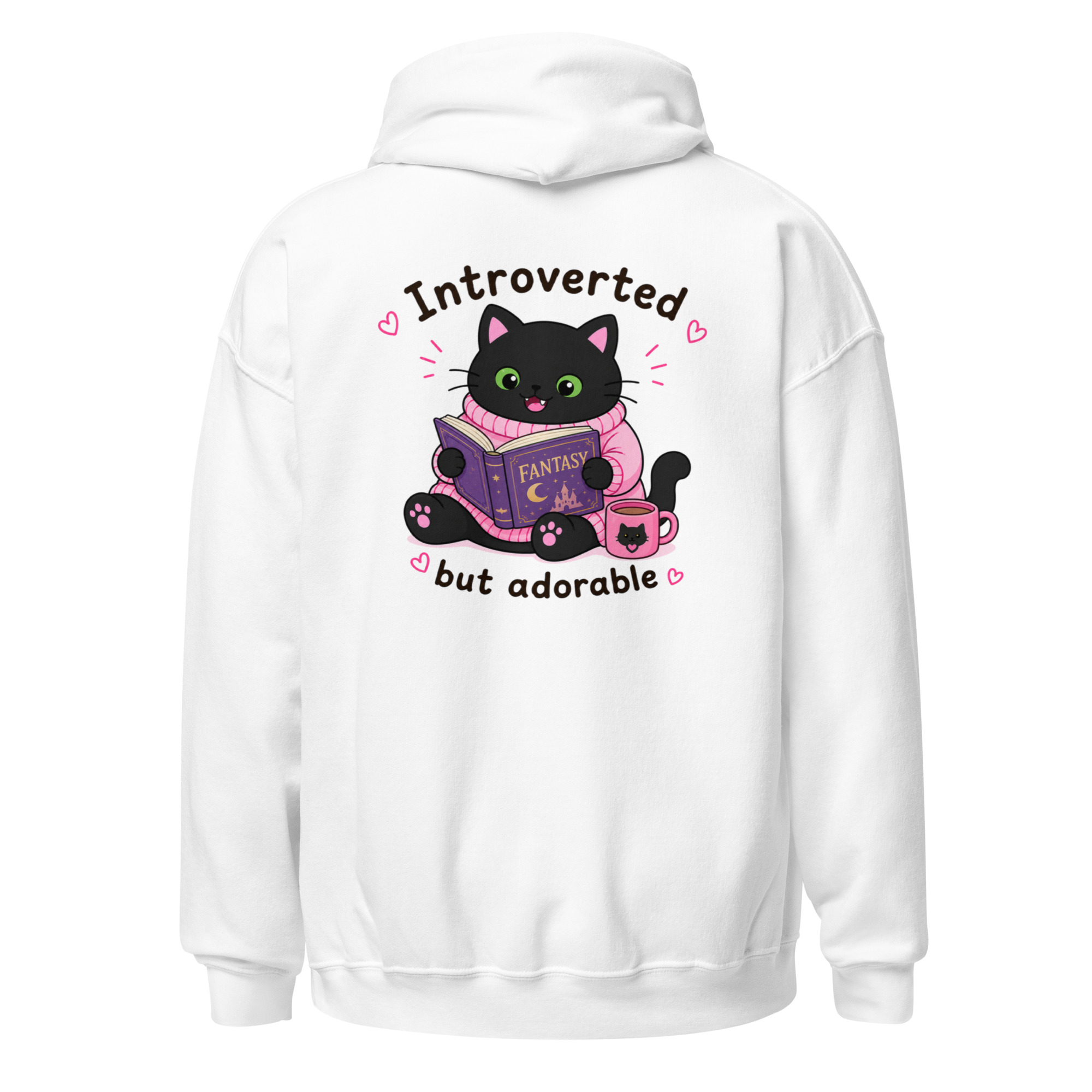 Introverted but adorable Snaggletooth Hoodie – Image 3